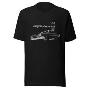 1963 Galaxie 4 Door Classic Car Unisex t-shirt 05